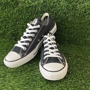 Converse All Stars Chuck Taylor Low Top Black Unisex Men Size 8 Women Size 10